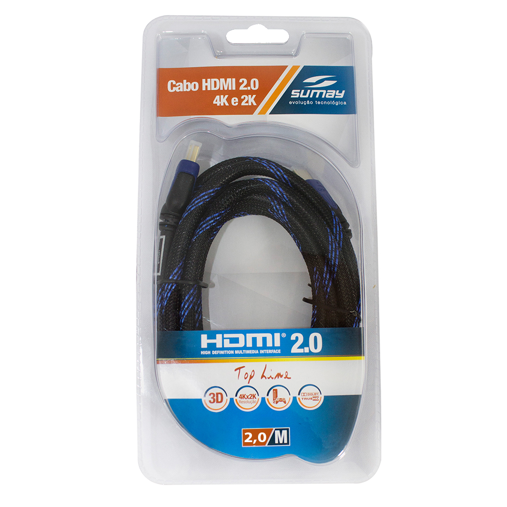 Cabo HDMI High Speed 2.0 Top Line